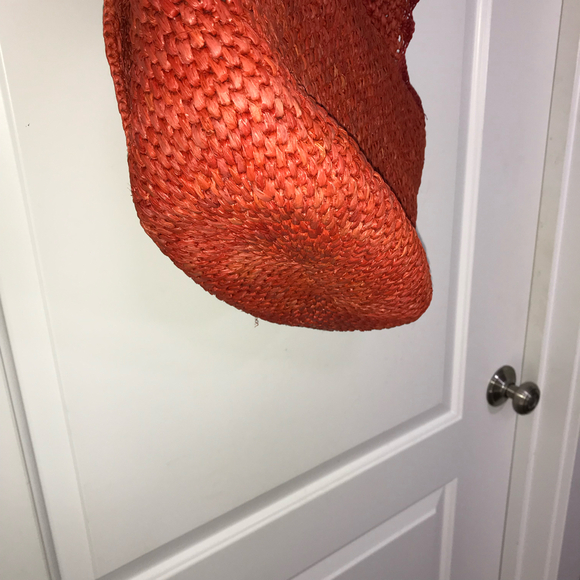 Kate Spade New York x Target Red Raffia Bow Tote Bag NWT - Picture 3 of 11